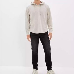 American Eagle Men’s Black air flex athletic jeans. NWOT. 36x32